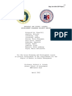 Proposed Barangay Development Plan of Barangay San Isidro, Cainta, Rizal