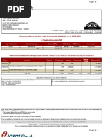 Summary of Accounts Held Under Customer Id: 501622621 As On 28-02-2013