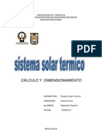 Sistema Solar Termico Para ACS