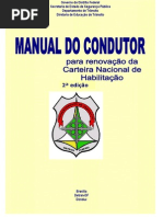 MANUAL DO CONDUTOR PARA RENOVAÇÃO DE CNH - DETRAN