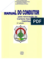 Manual Do Condutor para Renovação de CNH - Detran