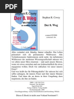 Download Stephen R Covey - Der 8 Weg by Mazael Feuerstein SN147405356 doc pdf