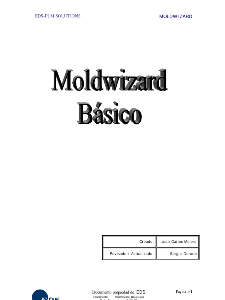 Guía Básica de Moldwizard EDS-PLM | PDF | Archivo de computadora ...