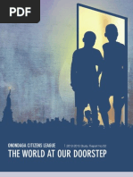 The World at our Doorsteps