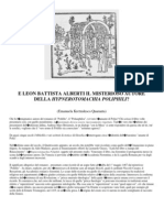 E Leon Battista Alberti Il Misterioso Autore