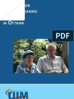 Services For Italian Speaking Seniors in Ottawa / Servizi Per Anziani Italiani Di Ottawa (Versione Inglese)