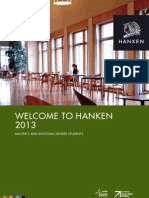 Hanken's Welcome Guide 2013