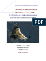 Convocatoria Peruanistas 2013