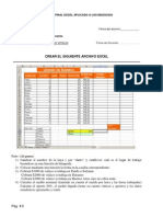 EXCEL APLICADO A LOS NEGOCIOS EXAMEN FINAL