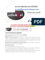 Gana Dinero en Internet Con ClickXti