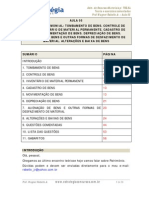 Gestão Patrimonial - Tombamento, Controle, Inventário, Cadastro, Movimentação, Depreciação, Alienação, Alterações e Baixas de Bens