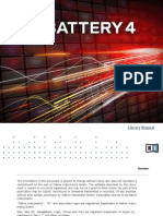 Battery 4 Library Manual English
