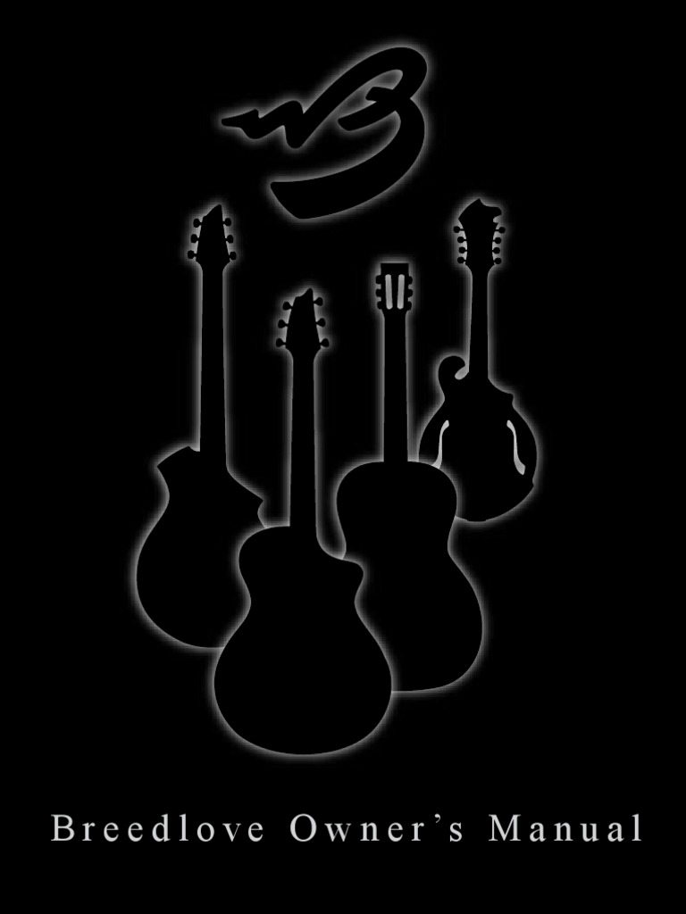 Breedlove Manual PDF Guitars Relative Humidity