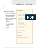 Estadística y probabilidad: Distribuciones, gráficos, experimentos aleatorios y cálculo de probabilidades