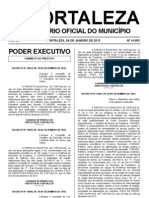 Extingue Comissões e Relota Servidores em Fortaleza