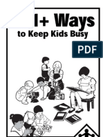 '101 Ways to Keep Kids Busy' - Horn James E. Van