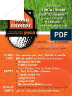 Swing FORE Shelter Poster