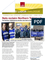 May 2013 Country Labor Dialogue