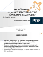 Sequence Stratigraphy of Sandstone Reservoirs