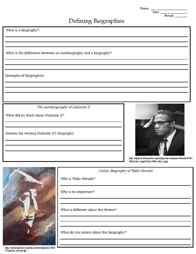 Understanding Autobiographies vs. Biographies | PDF