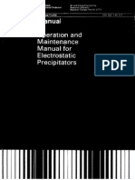 Manual Operation & Maintenance Manual For ESP