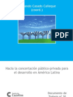 Hacia La Concertación de Alianzas Público Privadas en América Latina