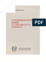 Carlos Santiago Nino - Consideraciones Sobre La Dogmatica Juridica