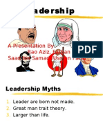 Great Leaders and Their Leaders