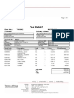 Invoice T01042