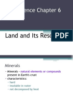 Science F3 Chap 6 Land and It S Resources
