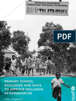 Primary School Exclusion and Ways To Improve Inclusion in Madagascar (Unicef - 2012)