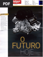 OS MOTORES RENAULT DE FÓRMULA 1 VS SÉRIE NO "AUTOSPORT"