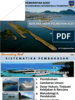 Presentasi Buku Laporan Pendahuluan Rencana Induk Pelabuhan Aceh 2033