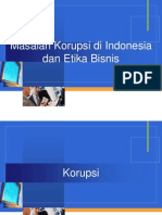 Korupsidi Indonesiadan Etika Bisnis