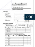 Formulir Lamaran Kerja - Daya PDF