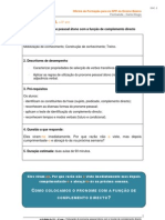 COMO COLOCAR O PRONOME PESSOAL ÁTONO COMO COMPLEMENTO DIRECTO