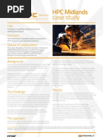 HPC Midlands and TATA Steel Case Study - Computer Modelling Radically Improves Welding Techniques