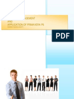 55614585 Project Managment Application of Primavera p6