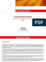 Global Diabetes Market Report