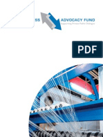 Business Advocacy Fund Annual report 2012