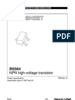 Data Sheet: NPN High-Voltage Transistor