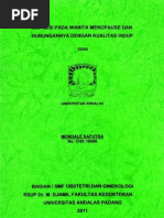 Download Depresi Pada Wanita Menopause Dan Hubungan Dengan Kualitas Hidup by Riska Arisman SN147570730 doc pdf