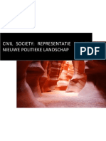 Civil Society: Representatie in Het Nieuwe Politieke Landschap