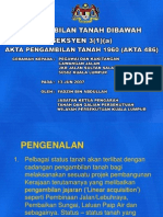 Akta Pengambilan Tanah