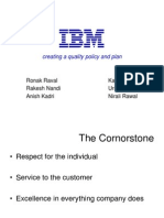 TQM at IBM