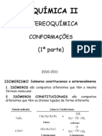 Química II - Estereoquímica e Conformações