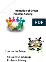 Implementation of Group Problem Solving