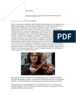 Psicología músicos concierto miedo