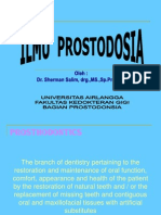 VI-Prosto 1 - Ilmu Prostodonsia - 28 Februari 2013