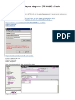 Agendar tarefa para integração  ERP MultM3 x Cardio